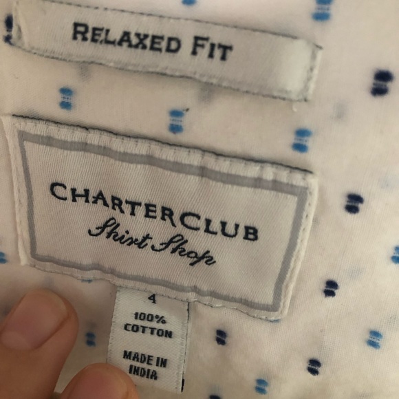 Textured Button down - Picture 2 of 3